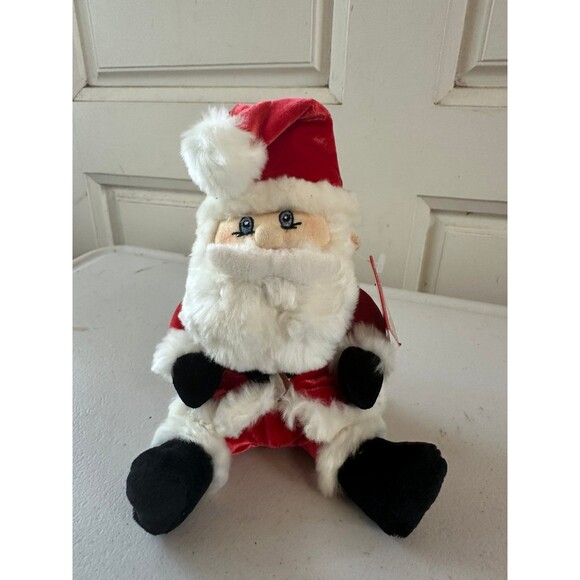 NWT Vintage Sears Exclusive The Windsor Collection Plush Santa Claus Shelfsitter - Picture 2 of 8